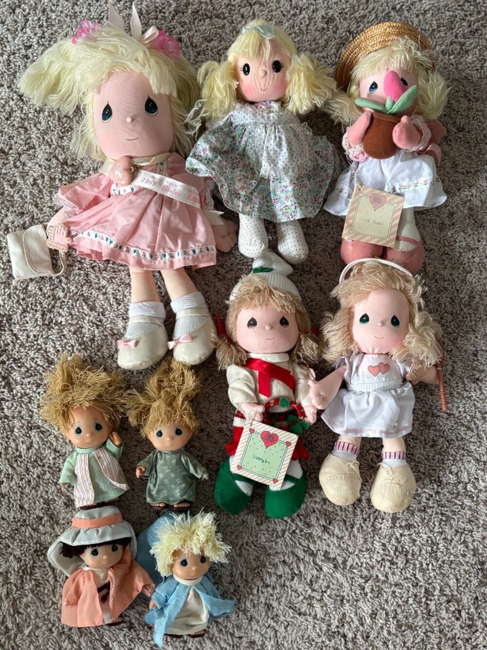 Vintage Precious Moments Dolls
